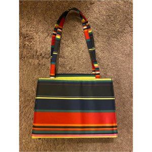 Rainbow Tote Bag Size M Women Kids Teens Unisex Satchel